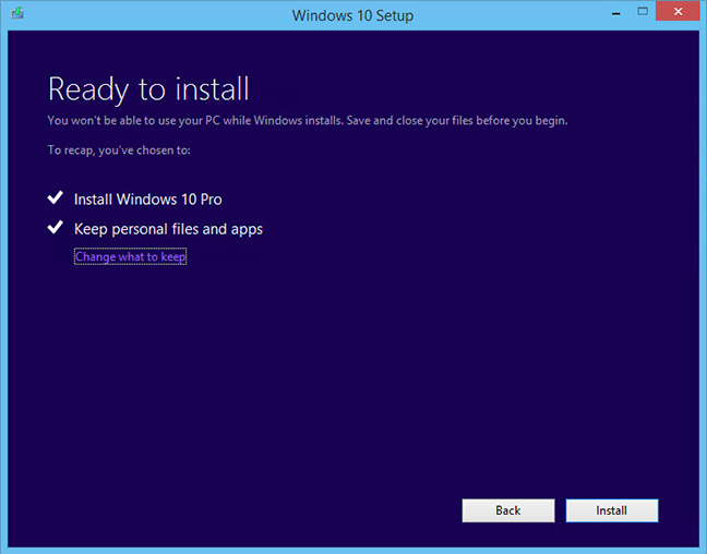 Windows 10 - Ready To Install